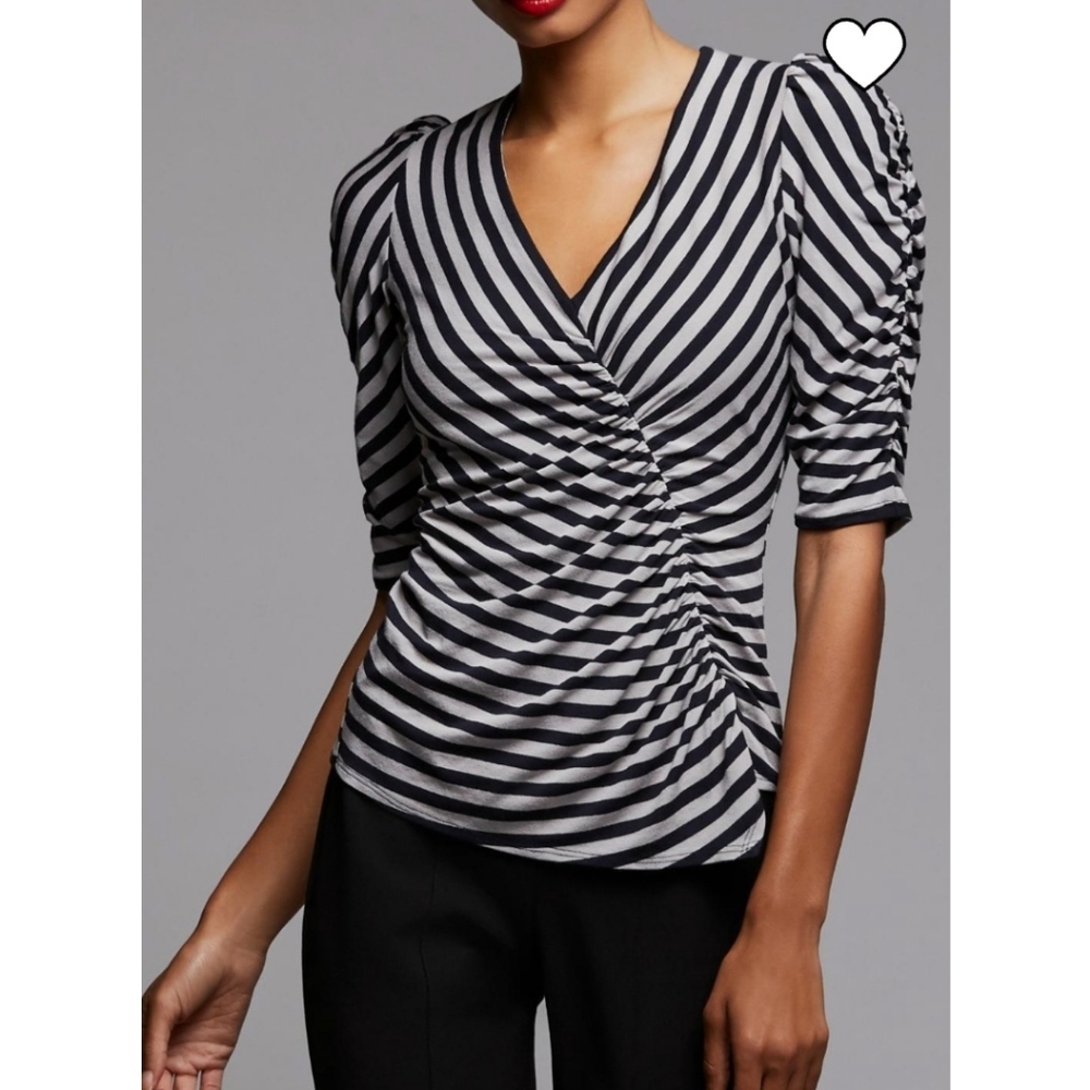 Bailey 44 (Nordstrom) Ruched Blouse - Picture 1 of 10